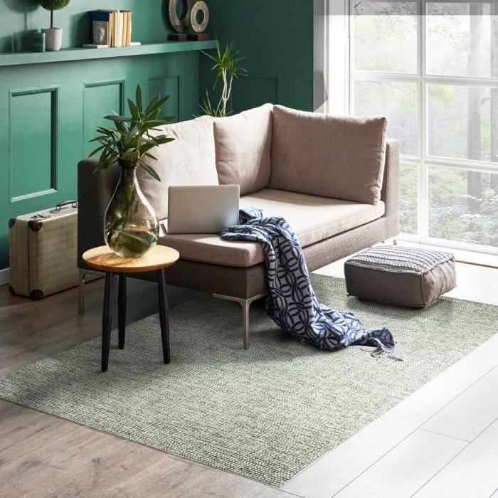 Tapis scandinave vert